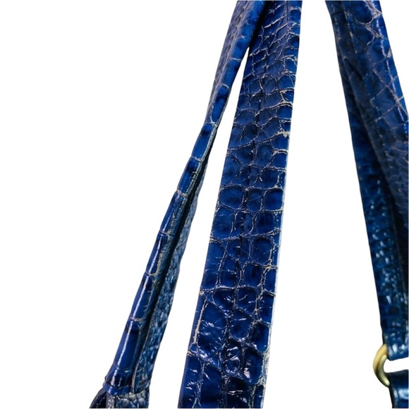 Brahmin Blue Croc Embossed Leather Tote Bag
Jaqueline - Picture 5 of 11